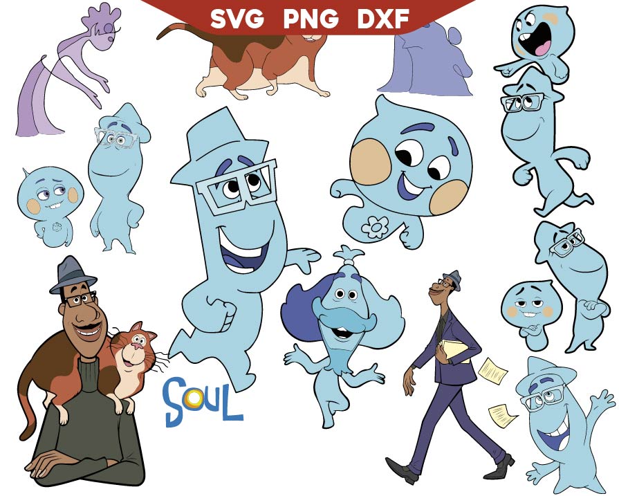 Disney Soul Movie Svg Bundle