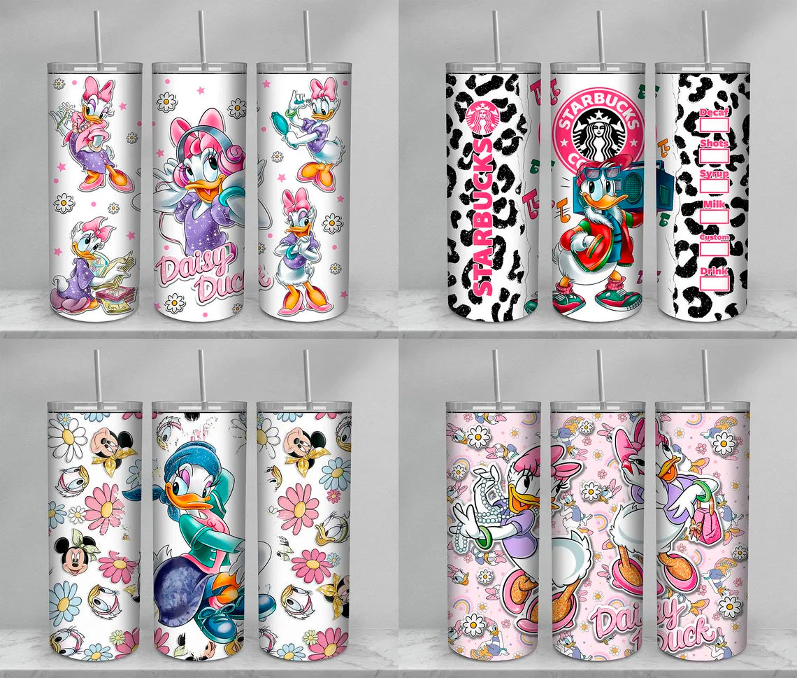 Disney Tumbler Wrap Png Bundle, Tumbler 20oz Sublimation