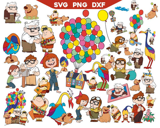 Disney Up Svg Bundle, Adventure Is Out There Svg
