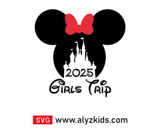 Disney Girl Trip Svg Free, Disney Vacation Svg Free