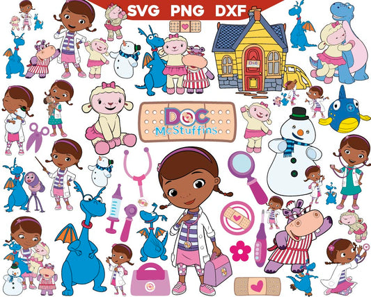 Doc McStuffin Svg Bundle