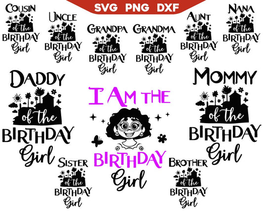 Encanto Birthday Girl Svg Bundle
