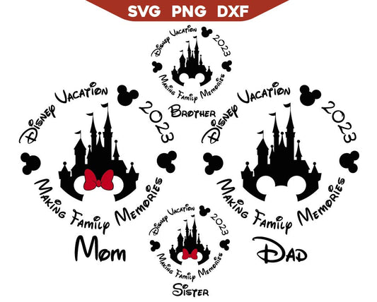Family Memories Vacation Svg Png