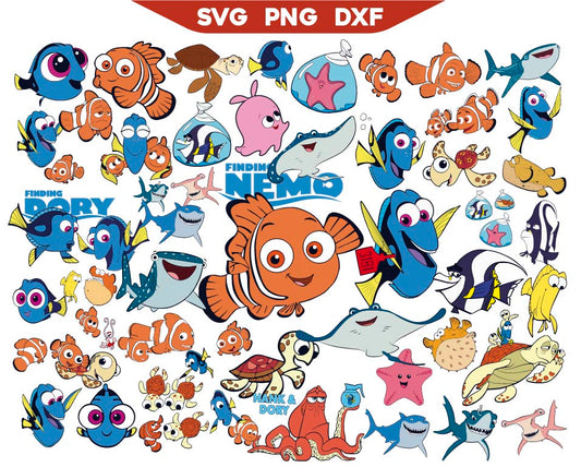 Finding Nemo Svg Bundle