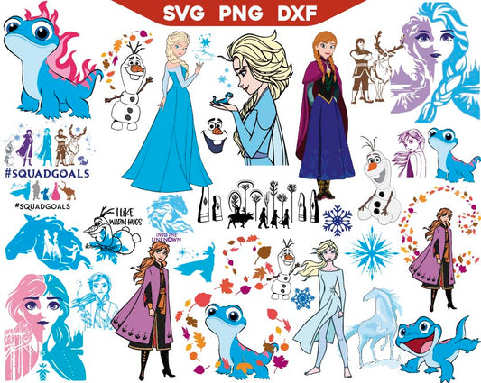 Frozen Svg Bundle