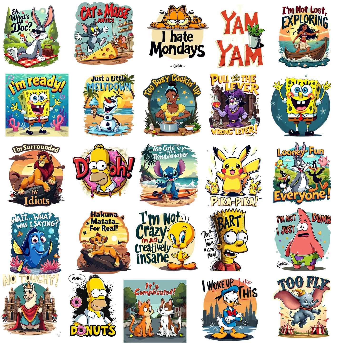 Disney Vintage Characters Png, Family Trip Png, Magical Kingdom Png