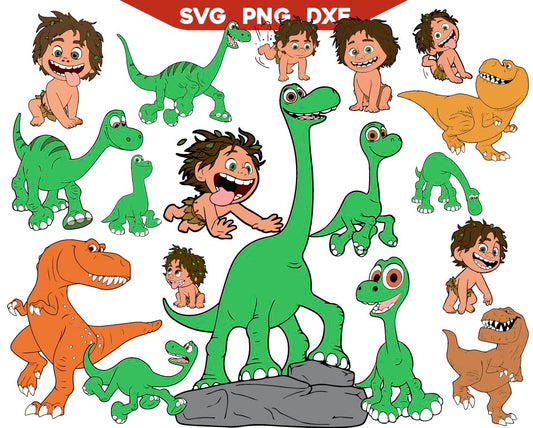 Good Dinosaur Svg Bundle
