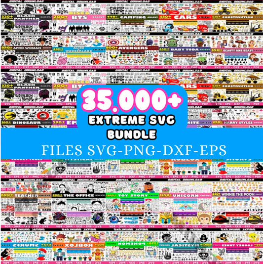 Huge Bundle Cartoons Movie Svg Png, Magic Kingdom Svg
