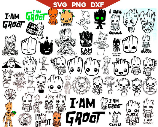 I Am Groot Svg Bundle