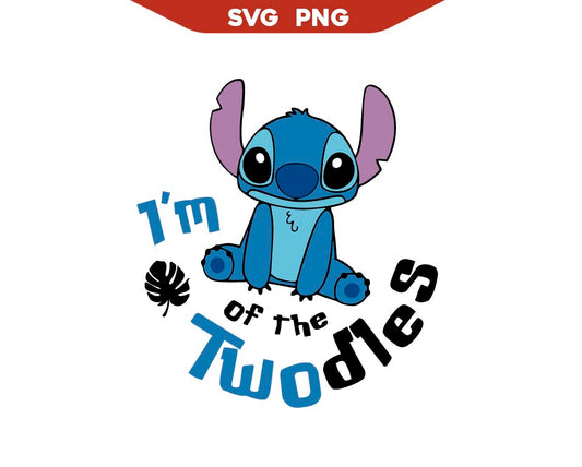 I'm of the Twodles Stitch Birthday Svg Png