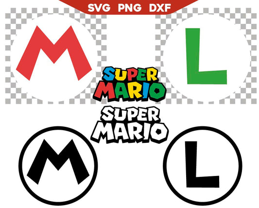 Logo Mario Bros Svg Png