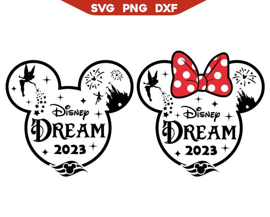 Magic Mickey Mouse Dream Svg Png