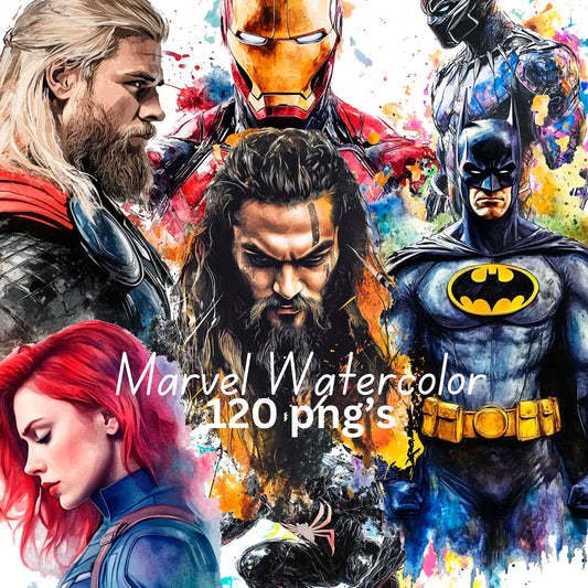 Superhero Png Bundle, Marvel Png for T-Shirts And Crafts