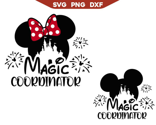 Mickey Minnie Magic Coordinator Svg Png