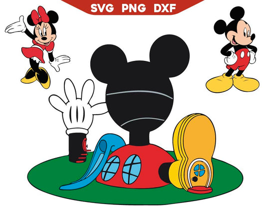 Mickey Mouse Clubhouse Svg
