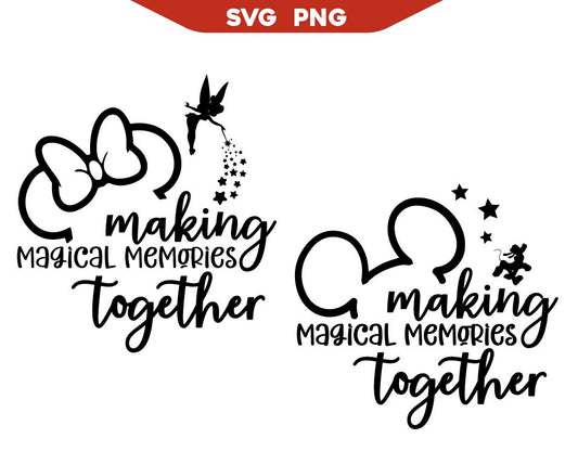 Mickey Mouse Making Magical Memories Svg Png