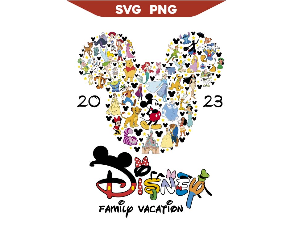 Mickey Trip Svg, Disney Family Vacation Svg Png