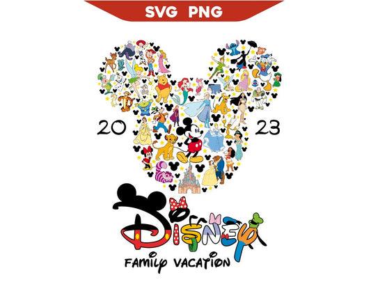 Mickey Trip Svg, Disney Family Vacation Svg Png