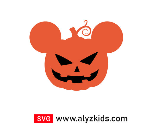 Mickey Pumpkins Svg Free, Disney Halloween Svg Free
