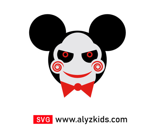 Mickey Saw Svg Free, Disney Halloween Svg Free