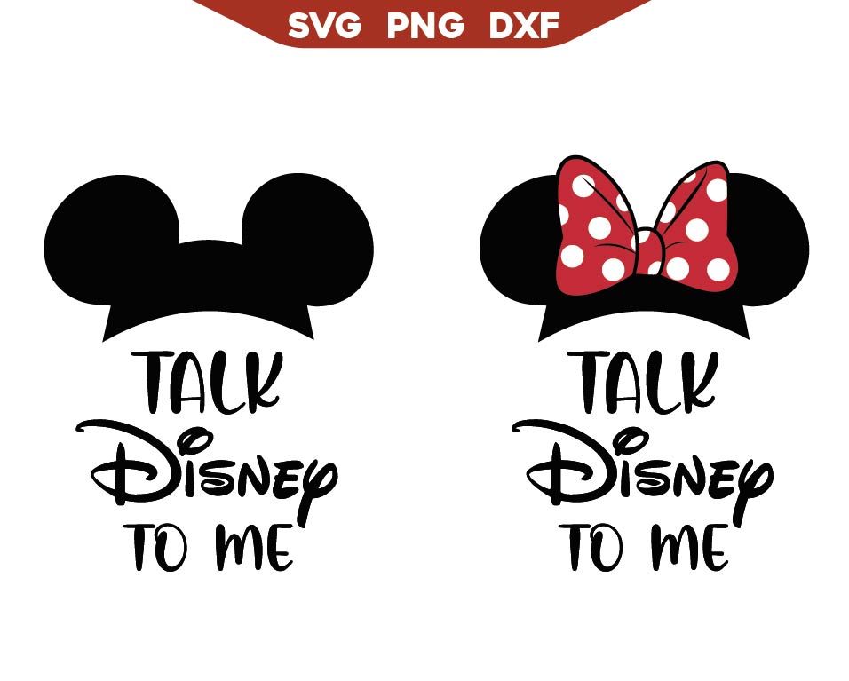 Mouse Talk Disney To Me Svg Png – AlyzKids