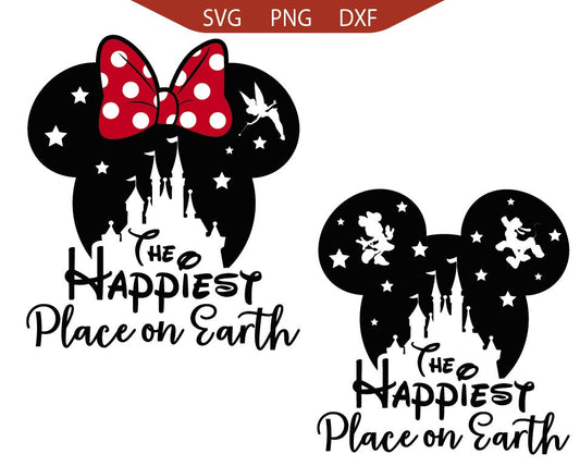 Mouse The Happiest Place On Earth Svg Png