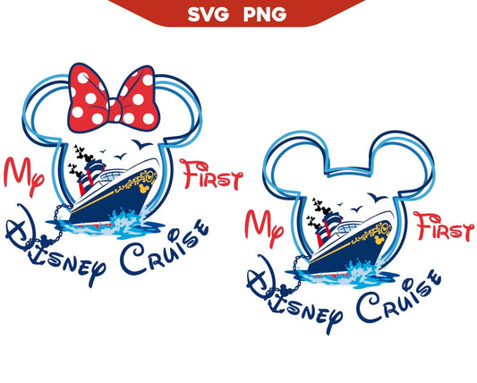 My First Disney Cruise Svg, Mouse Cruise Svg
