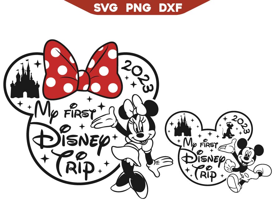 My First Disney Trip Svg Png