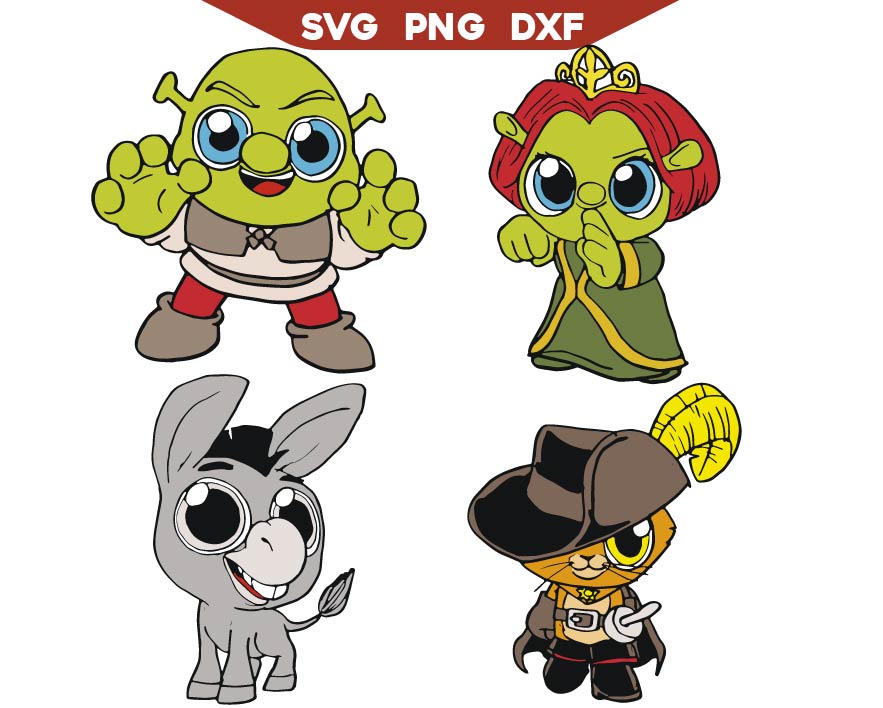 Ogre Baby Svg Bundle  