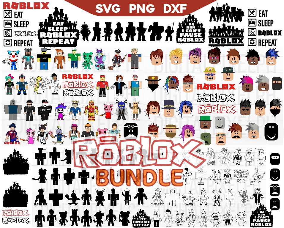 Roblox Svg Bundle