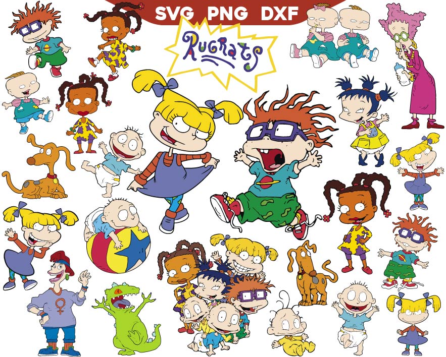 Rugrats Svg Bundle, Tommy Svg 