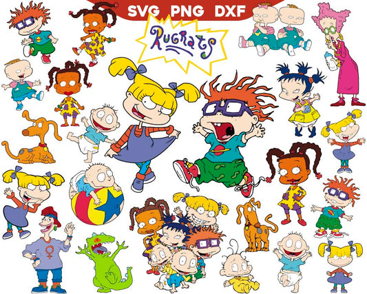 Rugrats Svg Bundle, Tommy Svg 