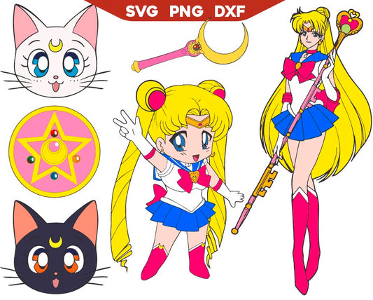 Sailor Moon Symbol Svg, Baby Sailor Moon Svg