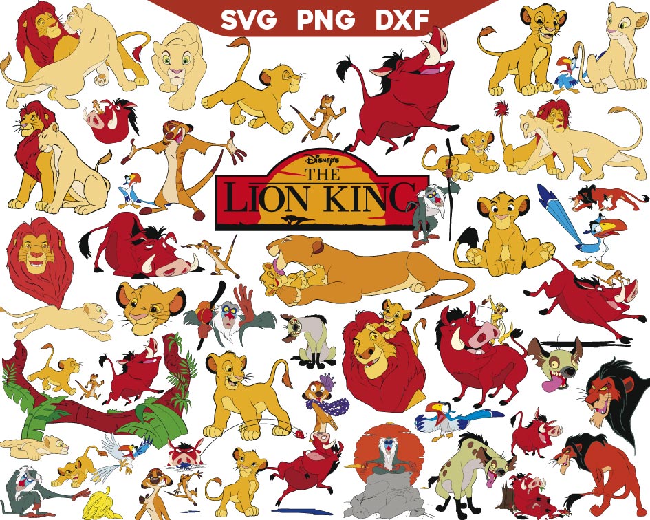 The Lion King Svg bundle