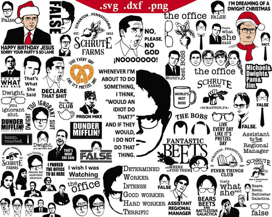 The Office Svg Bundle