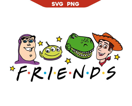 Toy Story Friends Svg Png