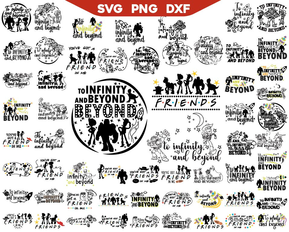 Toy Story Quotes Svg Bundle