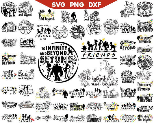 Toy Story Quotes Svg Bundle