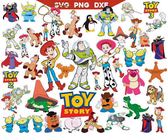 Toy Story Svg Bundle, Toy Story Clipart Svg