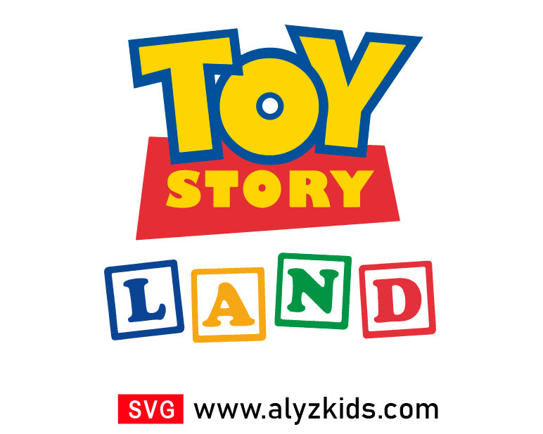 Toy Story Svg Free, Toy Story Land Svg Free