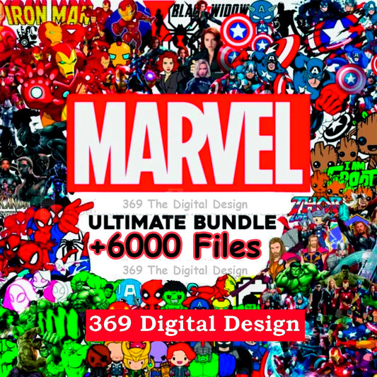 Ultimate Mega Bundle Superhero Png Svg, Marvel Png Design